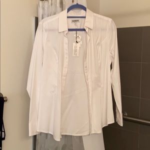 EXPRESS - NEW (unworn) white “Essential” shirt